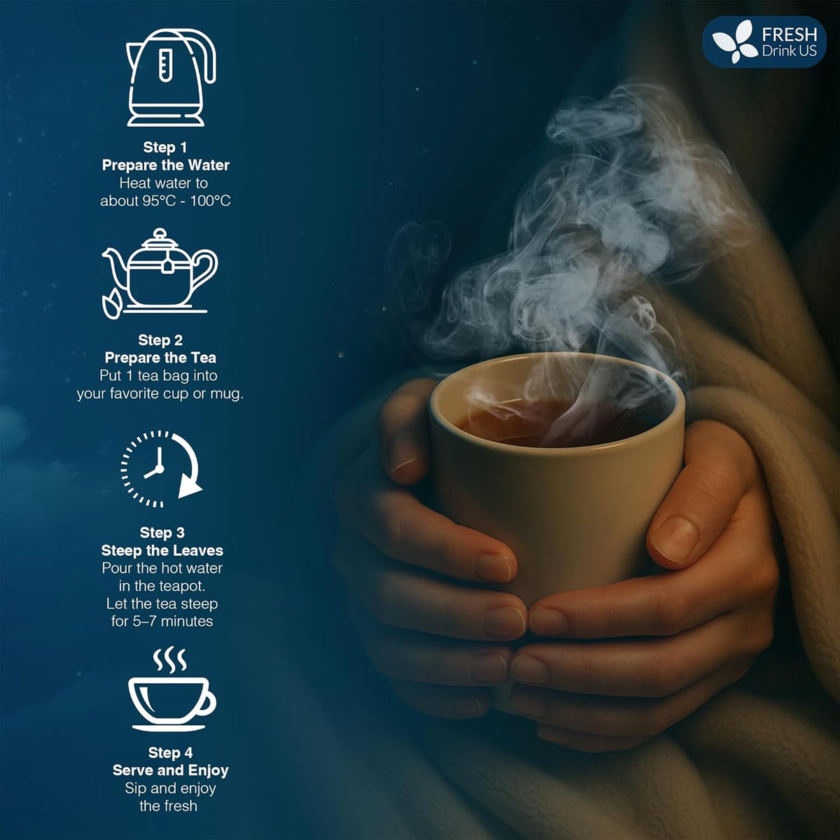 Premium Better Sleep Herbal Tea | Special Herbal Sleep Tea, Caffeine-Free Loose Leaf Blend with Spearmint Leaves, Lemongrass Leaves, and Hawthorn Berry – Naturally Refreshing and Aromatic